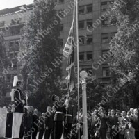 Izamiento bandera del Reino Unido
