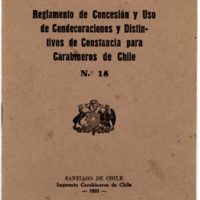 Reglamento N°18 1933